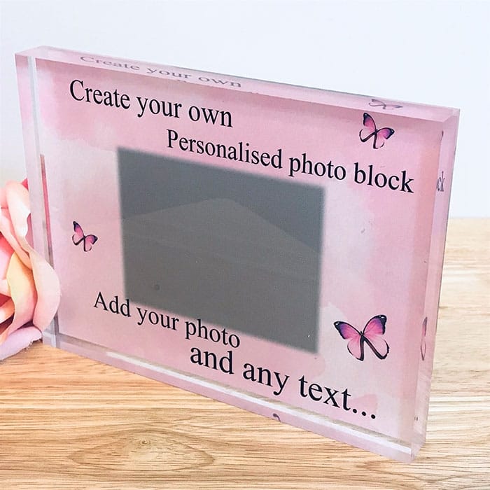 Create your own photo block