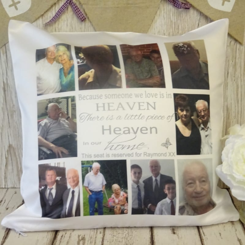 Personalised cushion - Heaven in our home 12 photos