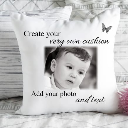 Create your own one photo cushion