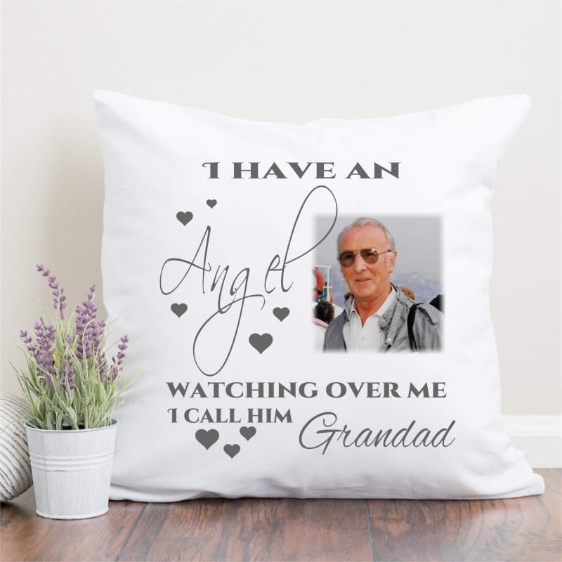 Personalised cushion - I have an angel...