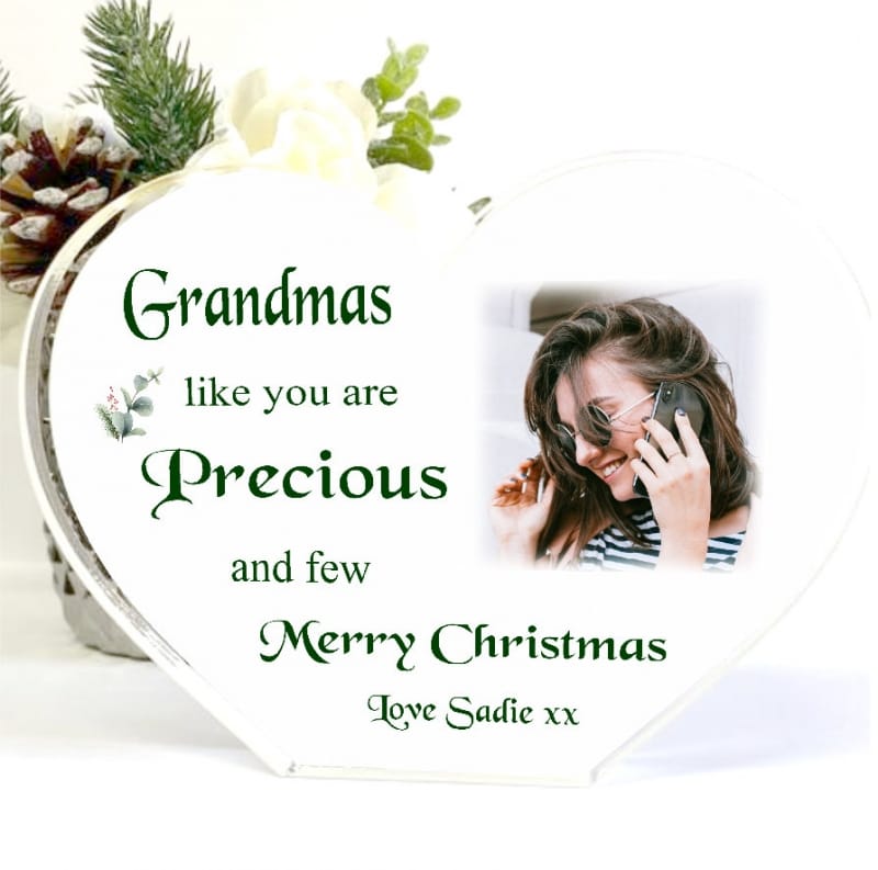 Christmas Heart Block Nan - Precious and few  