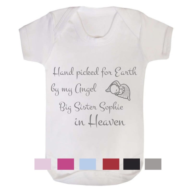 Hand picked for earth personalised bodysuit