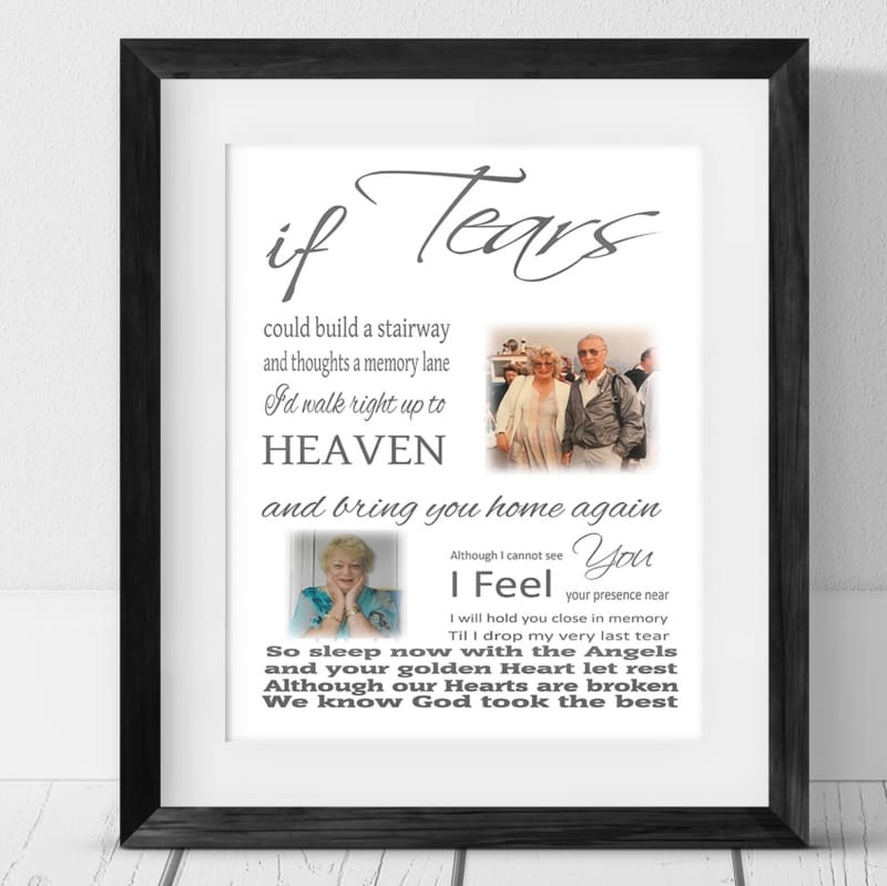 If tears could.. Frame, Plaque or Block