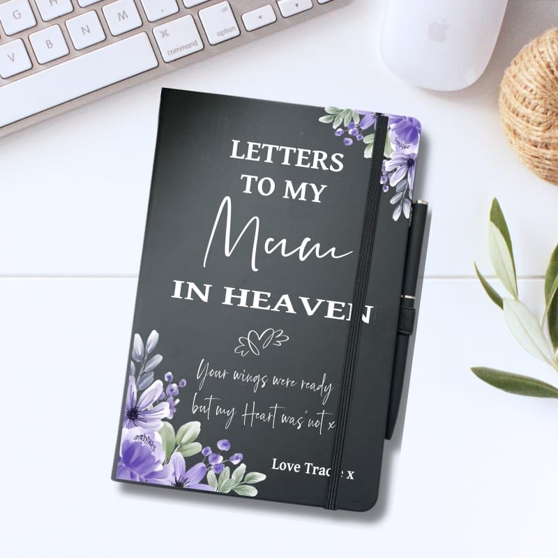 Letters to my ..Purple flowers  