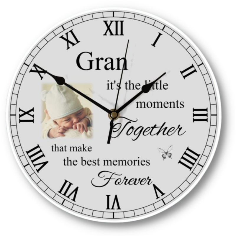 Personalised clock - little moments...