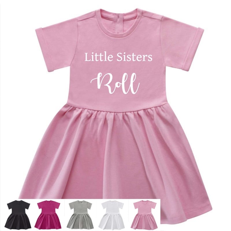 Little sisters roll dress