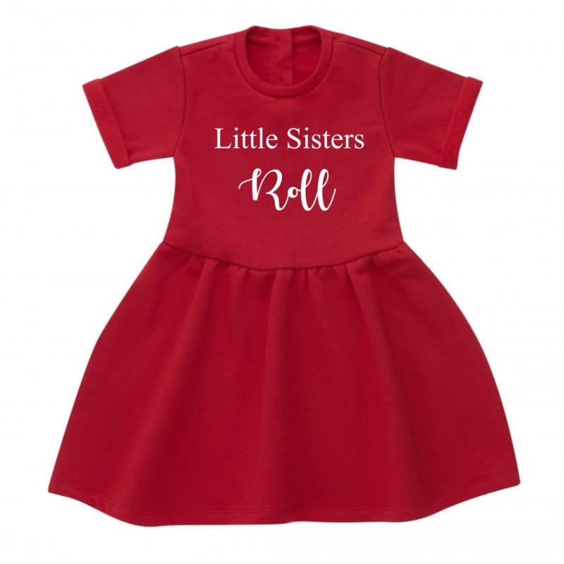 Little sisters roll dress