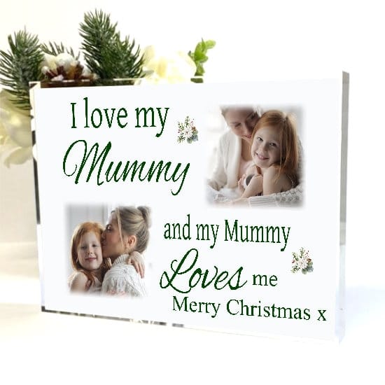 Love : Christmas Block Mum 