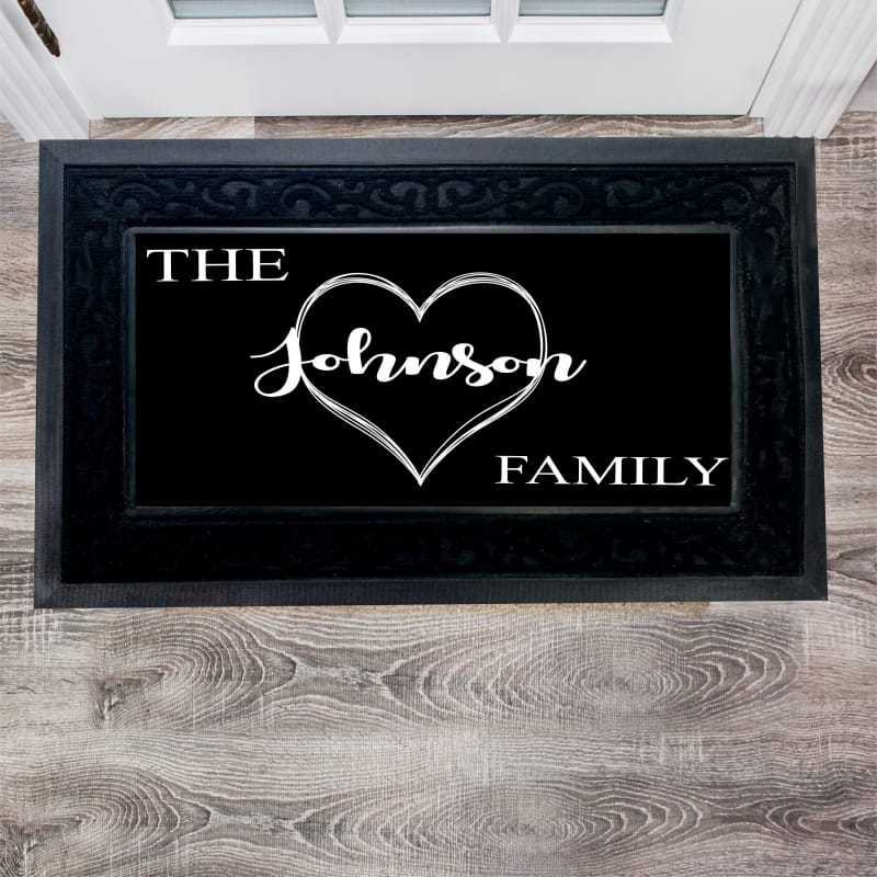 Personalised Luxury Love Doormat