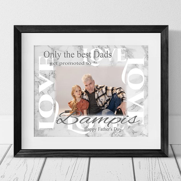 Personalised Father's Day Gift - Only the best get promoted 