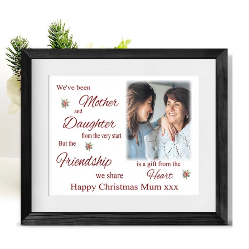 A Gift From The Heart Christmas Frame Mum