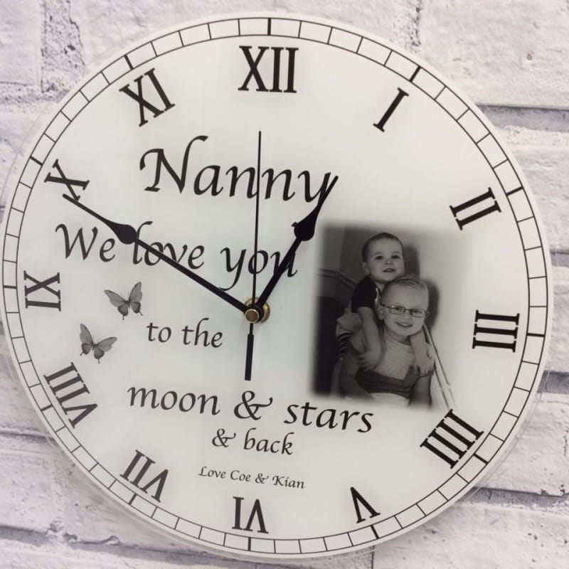 Personalised clock - Love you to...