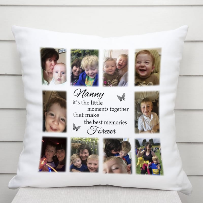 Personalised photo cushion, the little moments