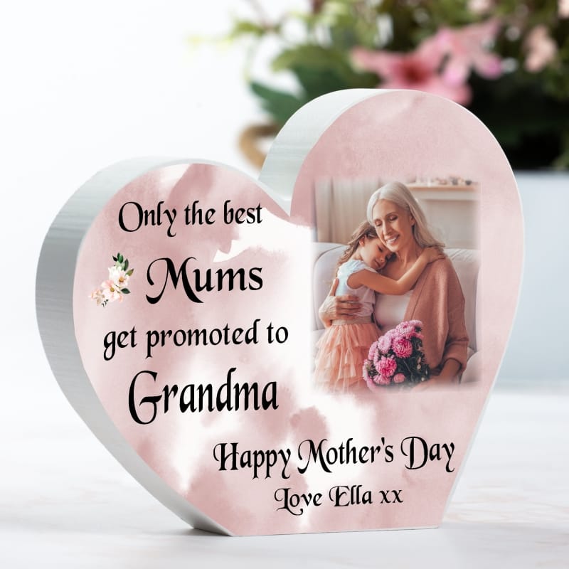 Mother's day Wooden Heart - Only the best
