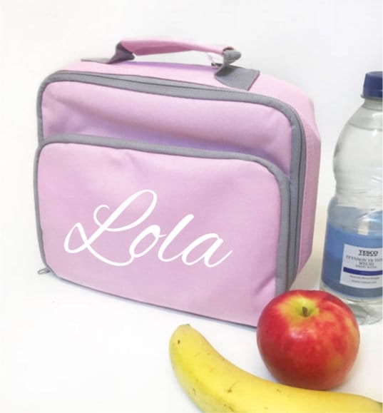 personalised lunch bag for adults