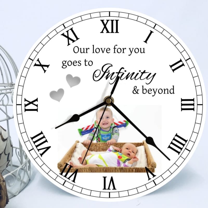 Personalised Clock - to infinity and beyond