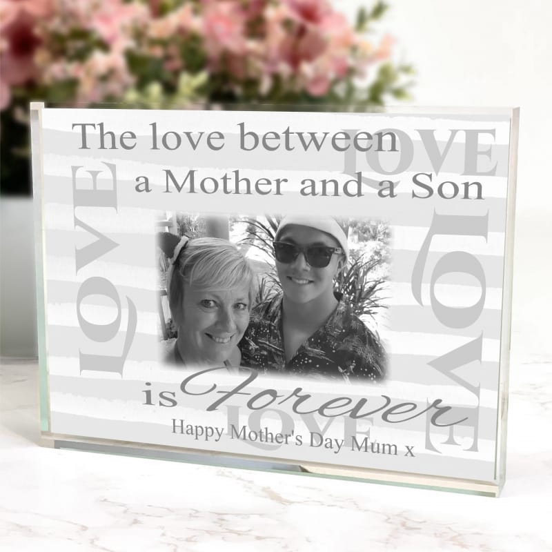Mother's day Photo Block - The love between