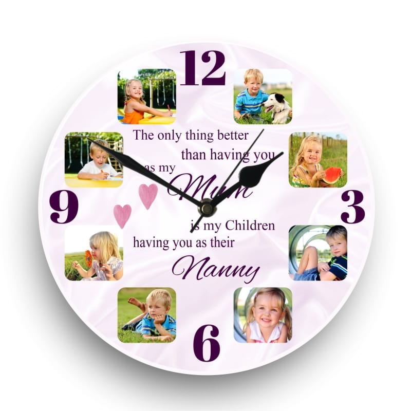 Personalised clock - The only thing better