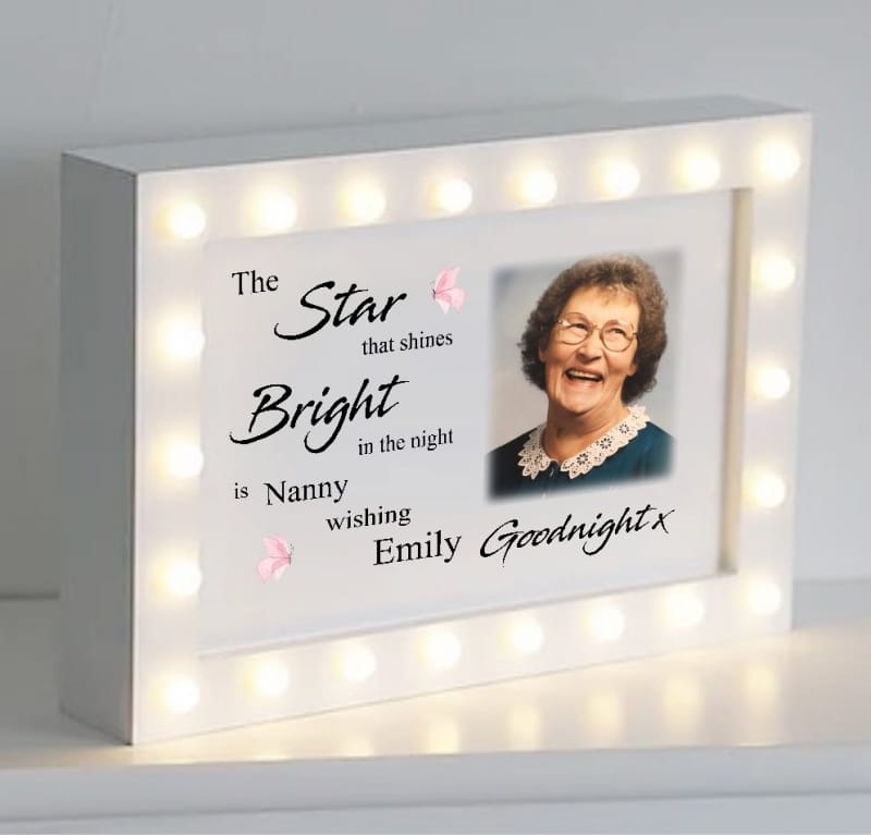 The Star that shines...Light box