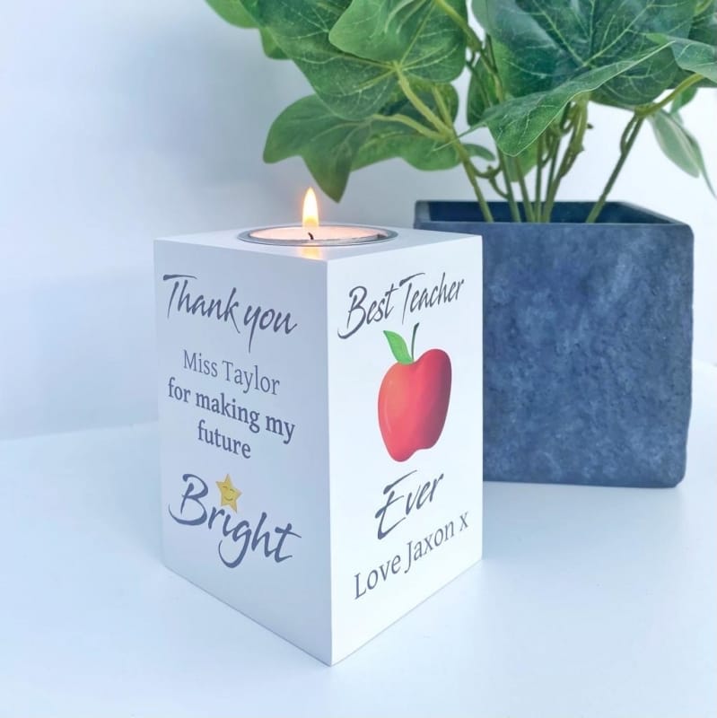 Tealight holder - Teacher Gift