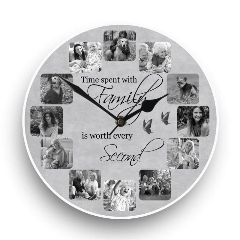 Personalised clock - Time spent with
