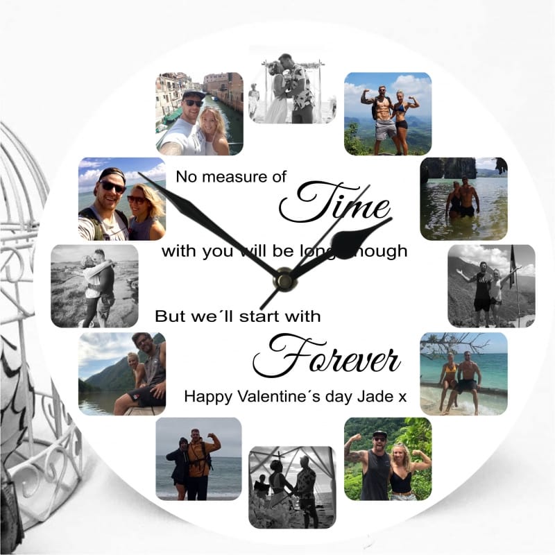 Personalised clock No measure of time