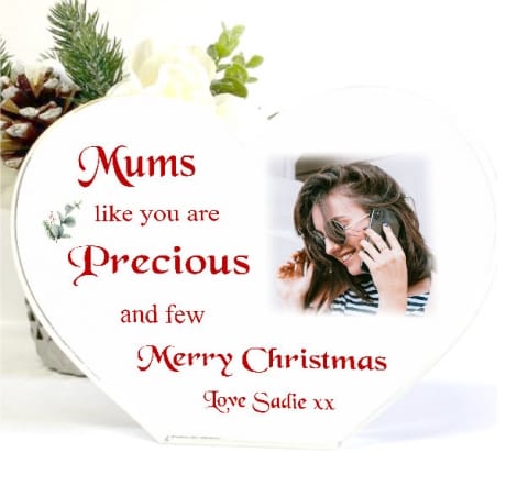 Christmas Heart Block Mum - Precious and few 