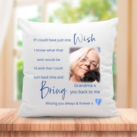 Personalised cushion - One wish