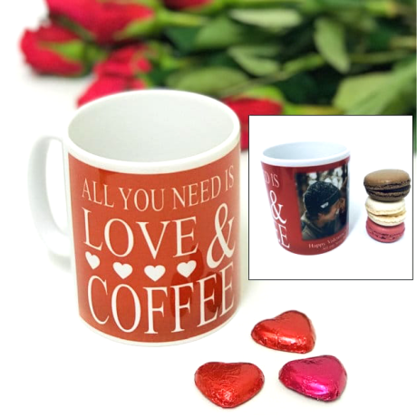 Personalised mug - All you need is love & ...