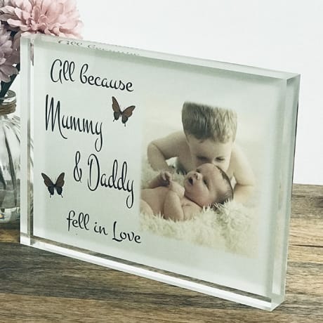Personalised Photo Gift - All because 