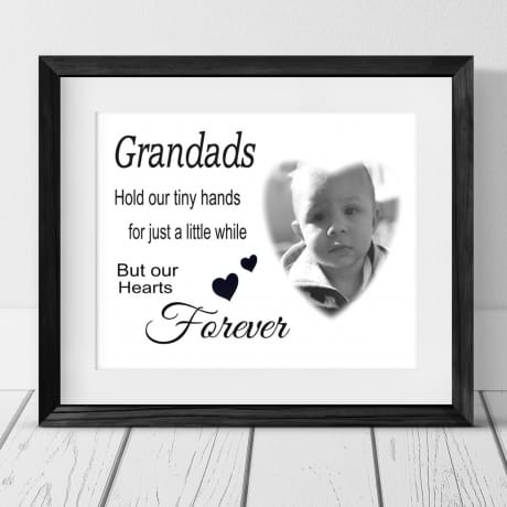 Personalised Photo Gift - Hold Our Tiny Hands