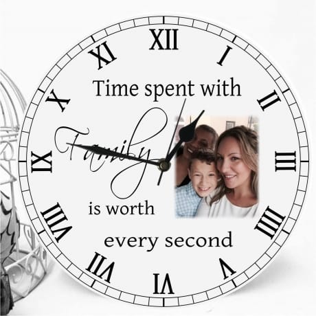 Personalised clock - Time spent...