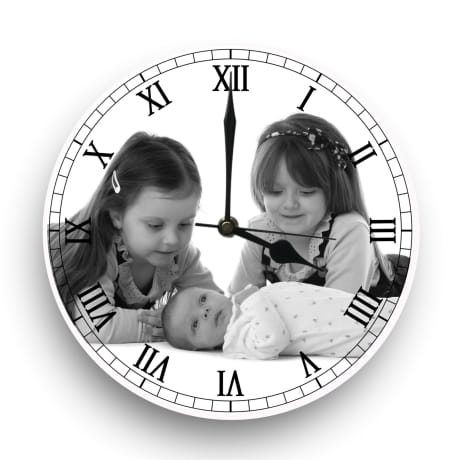 Personalised clock - Add your favorite photo