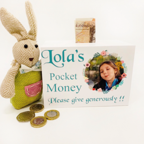 Personalised Pocket Money Box