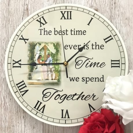 BOGOF Personalised clock - The best time ever