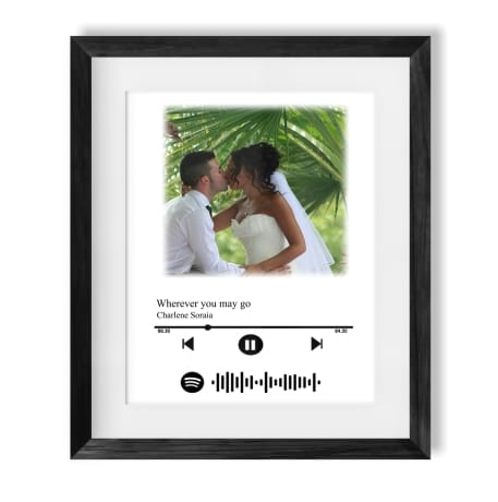 Personalised Photo Gift - Spotify sound track