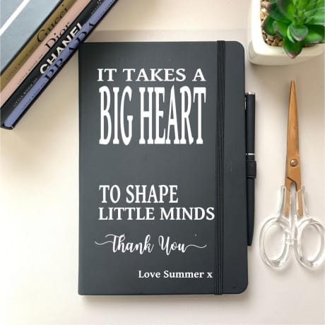 Note book Teacher Big heart