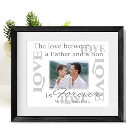 Christmas Frame Dad  - The love between